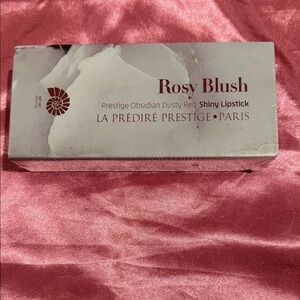 Rosy Blush Shiny Lipstick - Dusty Red